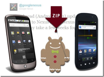 Preparen sus Nexus One para la actualización a Gingerbread